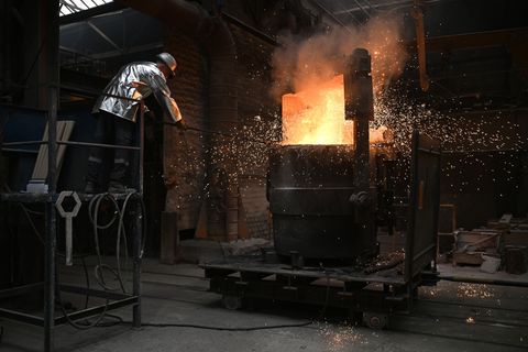 Mit rund 20 Betrieben und 6.300 Beschäftigten ist die Gießerei-Industrie ein bedeutender Wirtschaftsfaktor im Freistaat. Foto: R