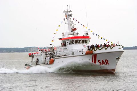 Der Seenotrettungskreuzer "Harro Koebke" wurde beschädigt. (Archivbild) Foto: picture alliance / ZB