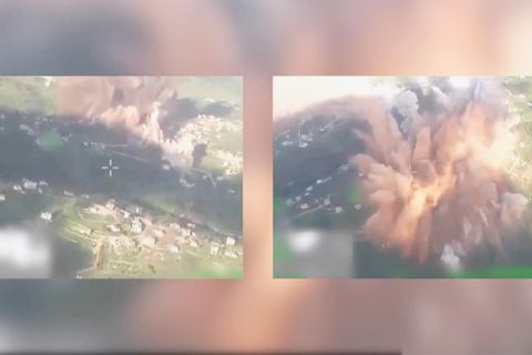 Libanon: Videos zeigen gewaltige Tunnel-Sprengungen