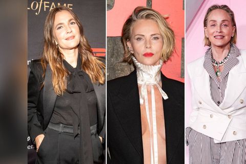 Drew Barrymore, Charlize Theron und Sharon Stone brauchen keinen Mann an ihrer Seite.