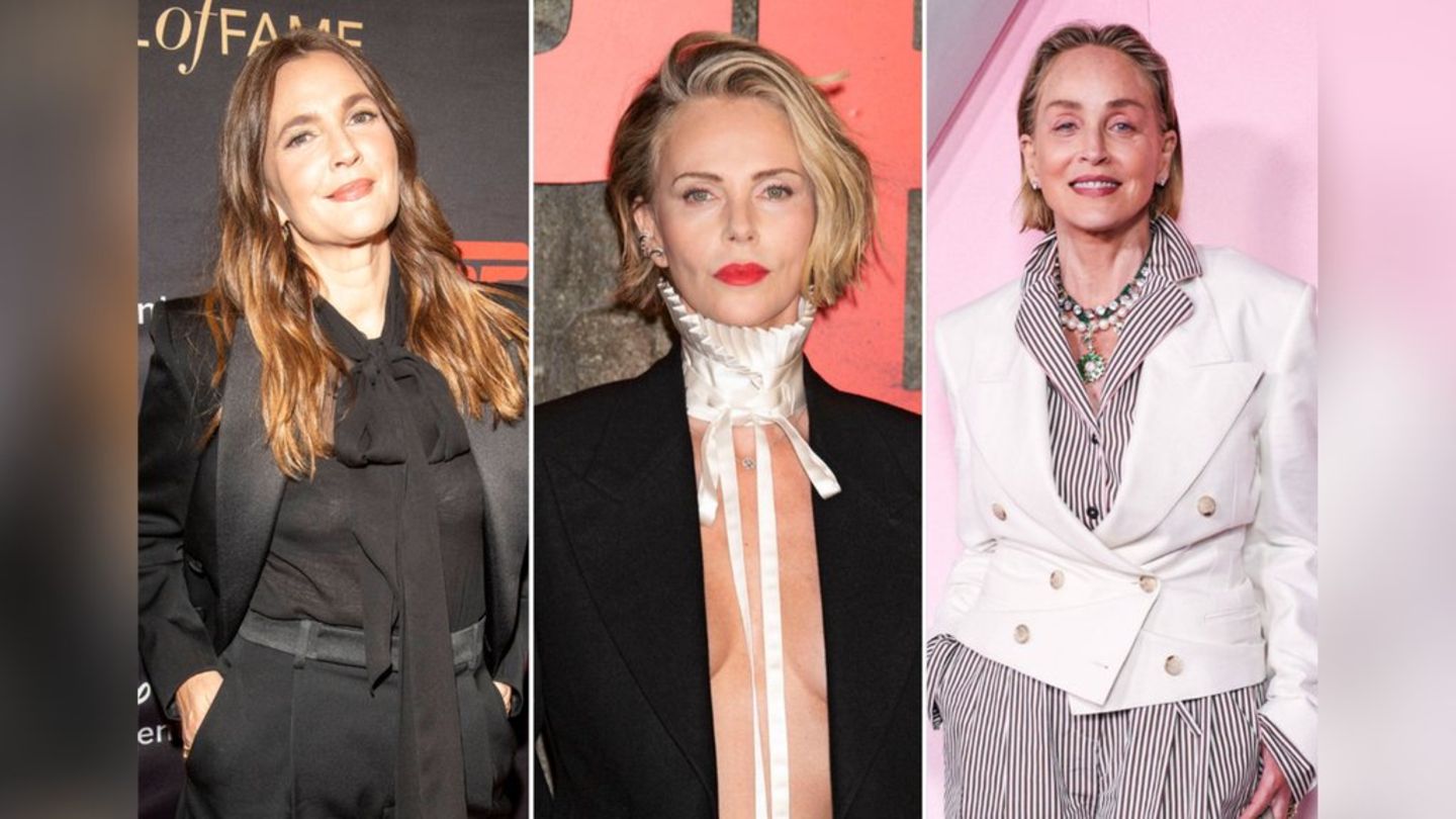 Drew Barrymore, Charlize Theron und Sharon Stone brauchen keinen Mann an ihrer Seite.