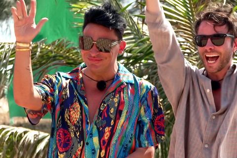 Neulinge mit besonderer Macht: Matthias Mangiapane (l.) und Gino Bormann.