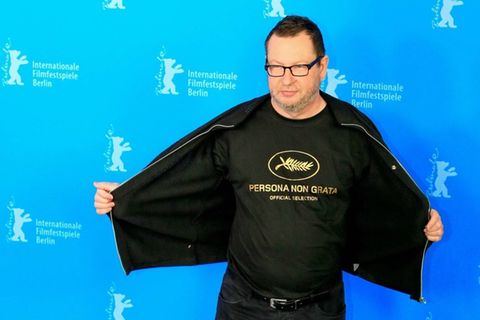 Lange Zeit "Persona Non Grata" in Cannes und sichtlich stolz darauf: Filmemacher Lars von Trier.