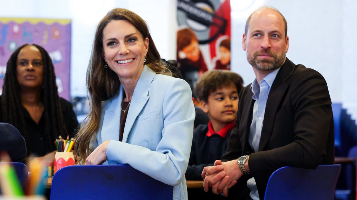 Prinzessin Kate und Prinz William an ihrem 15. Hochzeitstag in London.