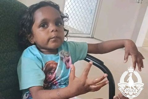 Tagelang hatte man nach dem fünfjährigen Mädchen gesucht. Foto: -/NORTHERN TERRITORY POLICE FORCE/dpa