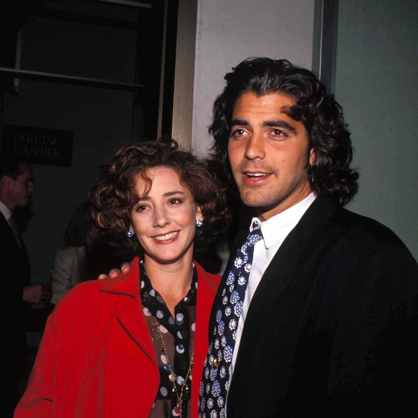 George Clooney und Talia Balsam