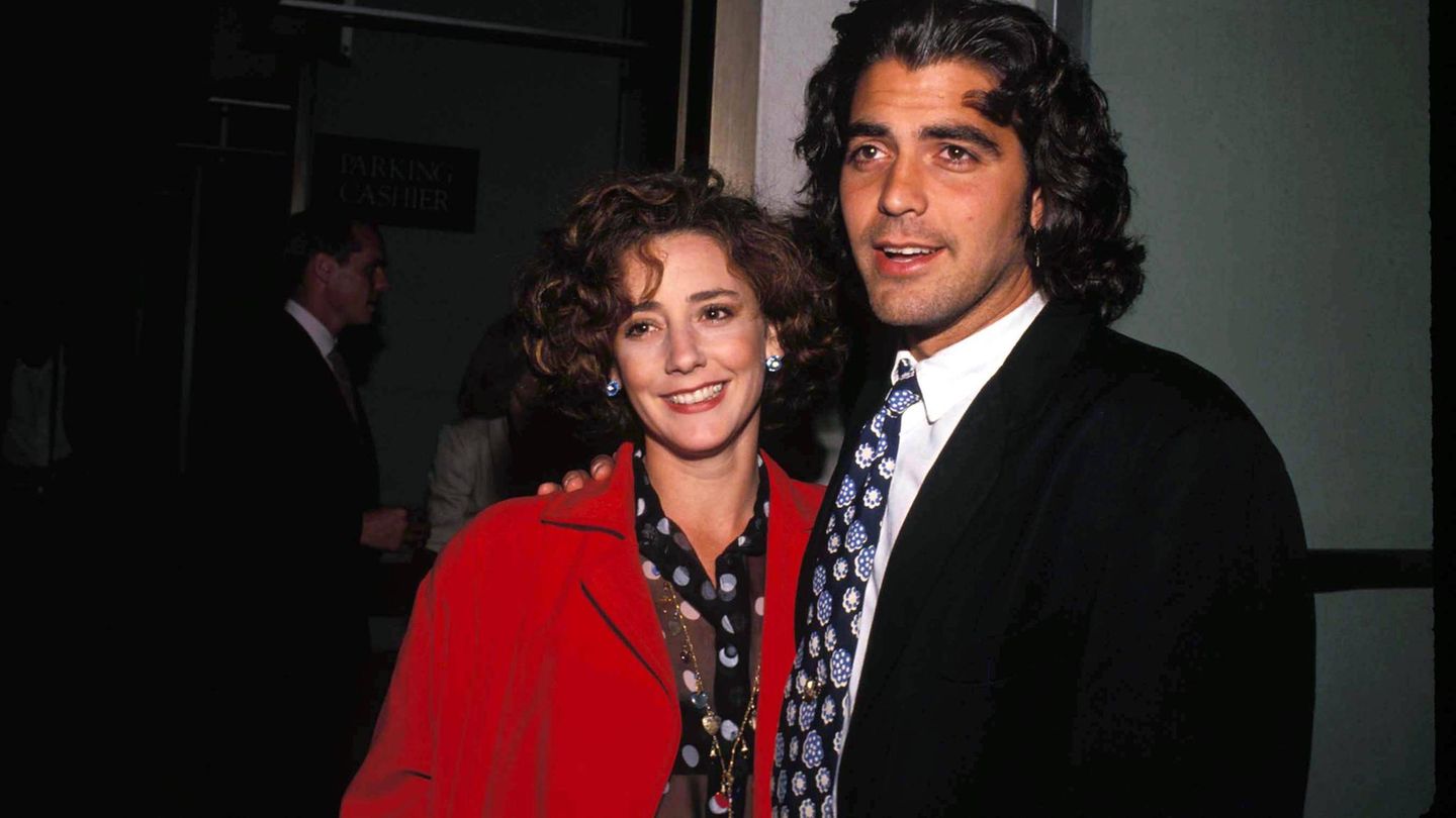 George Clooney und Talia Balsam