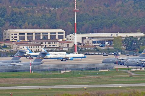 Irankrieg: Der Luftwaffenstützpunkt Ramstein bei Kaiserslautern