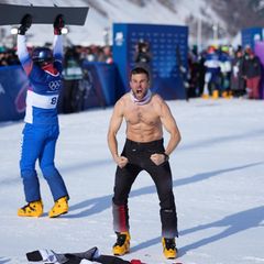 Benjamin Karl jubelt nach dem Sieg