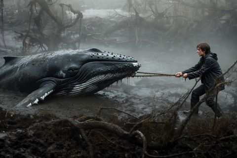 In Deutschland bewegte die Rettung des Wales Timmy (oder Hope) die Menschen. Auch die Meme-Kreatoren.