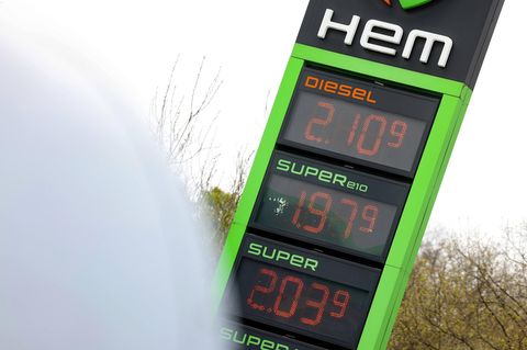 Spritpreis: Eine Tankstelle