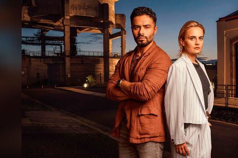 "Der Saarland-Krimi" mit Tayfun Can (Aram Arami), Sozialarbeiter und ehemaliger Kollege von Kriminalhauptkommissarin Elisa San