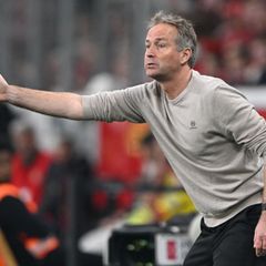 Trainer Kasper Hjulmand will mit Bayer Leverkusen in die Champions League. (Archivbild) Foto: Federico Gambarini/dpa