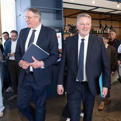 CDU und SPD haben sich auf eine Koalition geeinigt. Foto: Boris Roessler/dpa