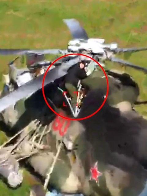 Kiew veröffentlicht Angriff: Russische Kampfhubschrauber weit hinter Front attackiert