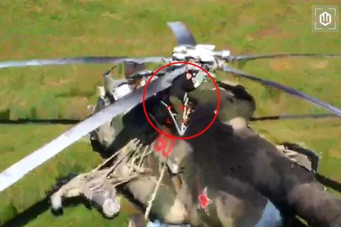 Kiew veröffentlicht Angriff: Russische Kampfhubschrauber weit hinter Front attackiert