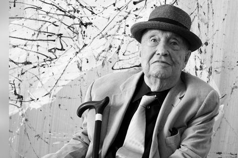 Georg Baselitz im Mai 2024.