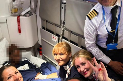 Auf dem Flug aus dem Senegal nach Italien hat eine Passagierin ein Kind zur Welt gebracht. (Foto: Handout) Foto: -/Ita Airways/d