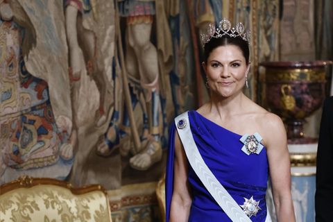 Kronprinzessin Victoria hielt beim Staatsbankett für Carl Gustaf eine Rede mit sehr persönlicher Note.