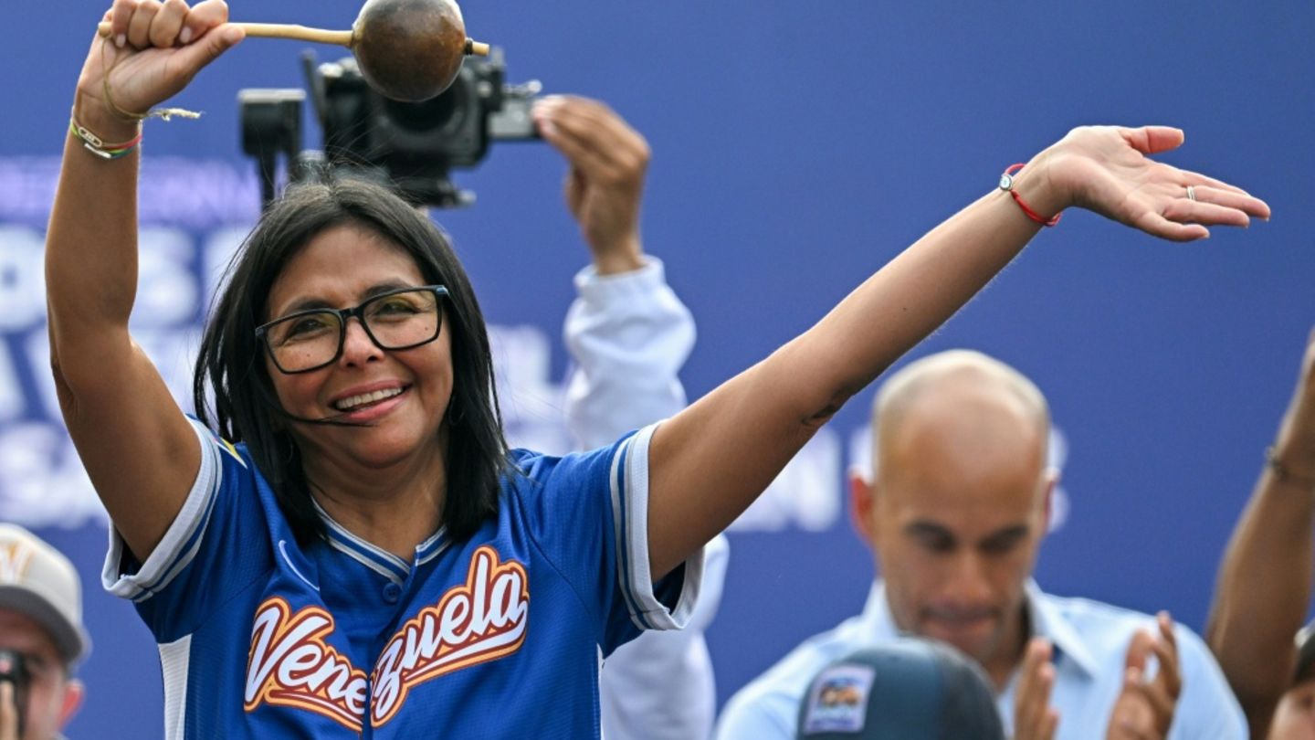 Rodríguez in Caracas