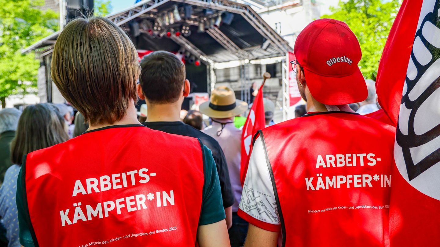 Zehntausende Teilnehmer werden bei den Kundgebungen in NRW erwartet. (Archivbild) Foto: Christoph Reichwein/dpa