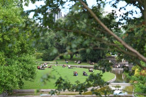 Im Park Planten un Blomen gibt es ab dem 1. Mai wieder reichlich Programm. (Archivbild) Foto: Marcus Brandt/dpa