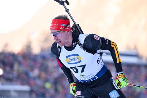 Beendet seine Karriere als Biathlet: Johannes Kühn. (Archivbild) Foto: Sven Hoppe/dpa