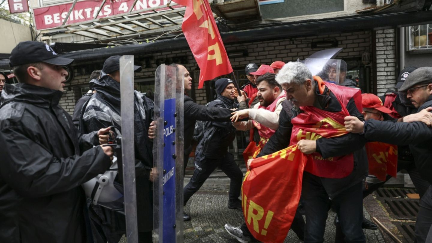 Dutzende Festnahmen bei Demonstrationen zum 1. Mai in Istanbul