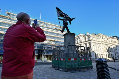 Neu aufgetauchtes Standbild in London