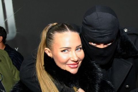 Nina Anhan mit ihrem Ehemann, dem Rapper Haftbefehl.