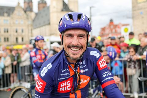 John Degenkolb macht mindestens eine weitere Saison als Radprofi weiter. (Archivbild) Foto: Jan Woitas/dpa