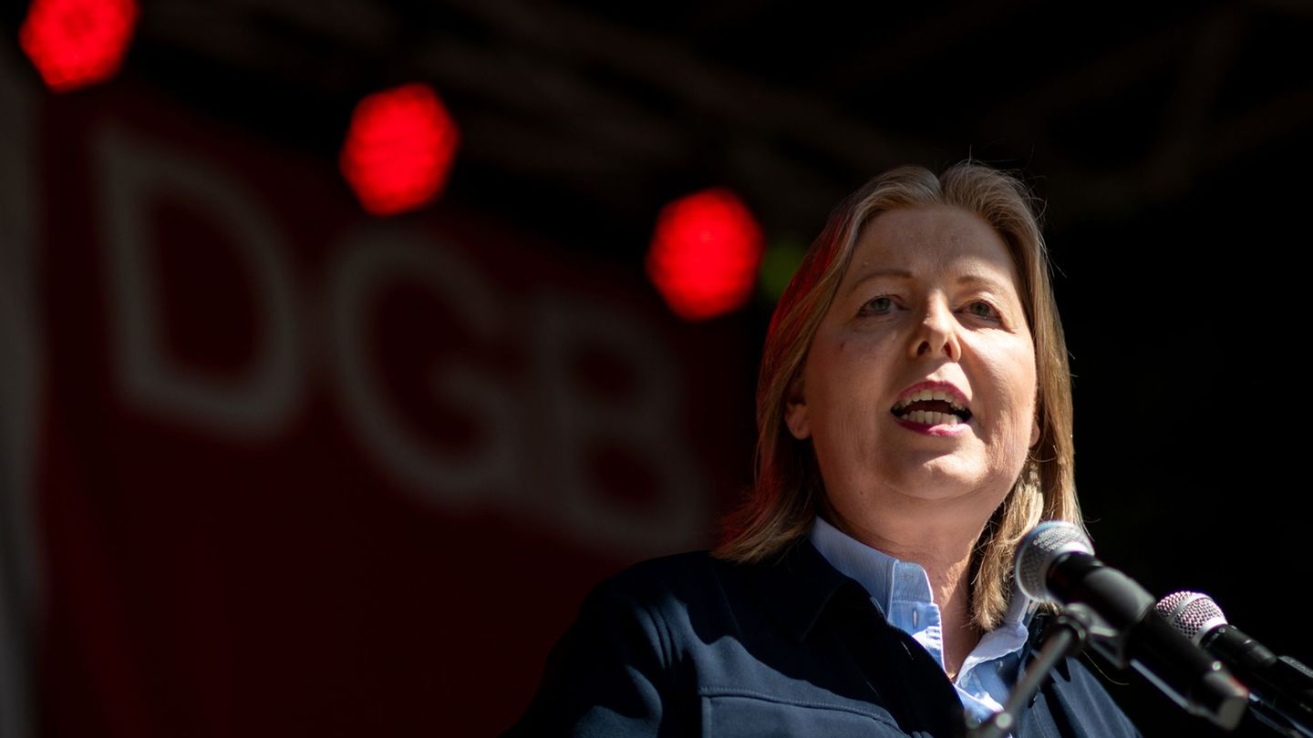 Versprach, sich für den Sozialstaat und Arbeitnehmerrechte einzusetzen: Bundesarbeitsministerin Bärbel Bas. Foto: Fabian Strauch