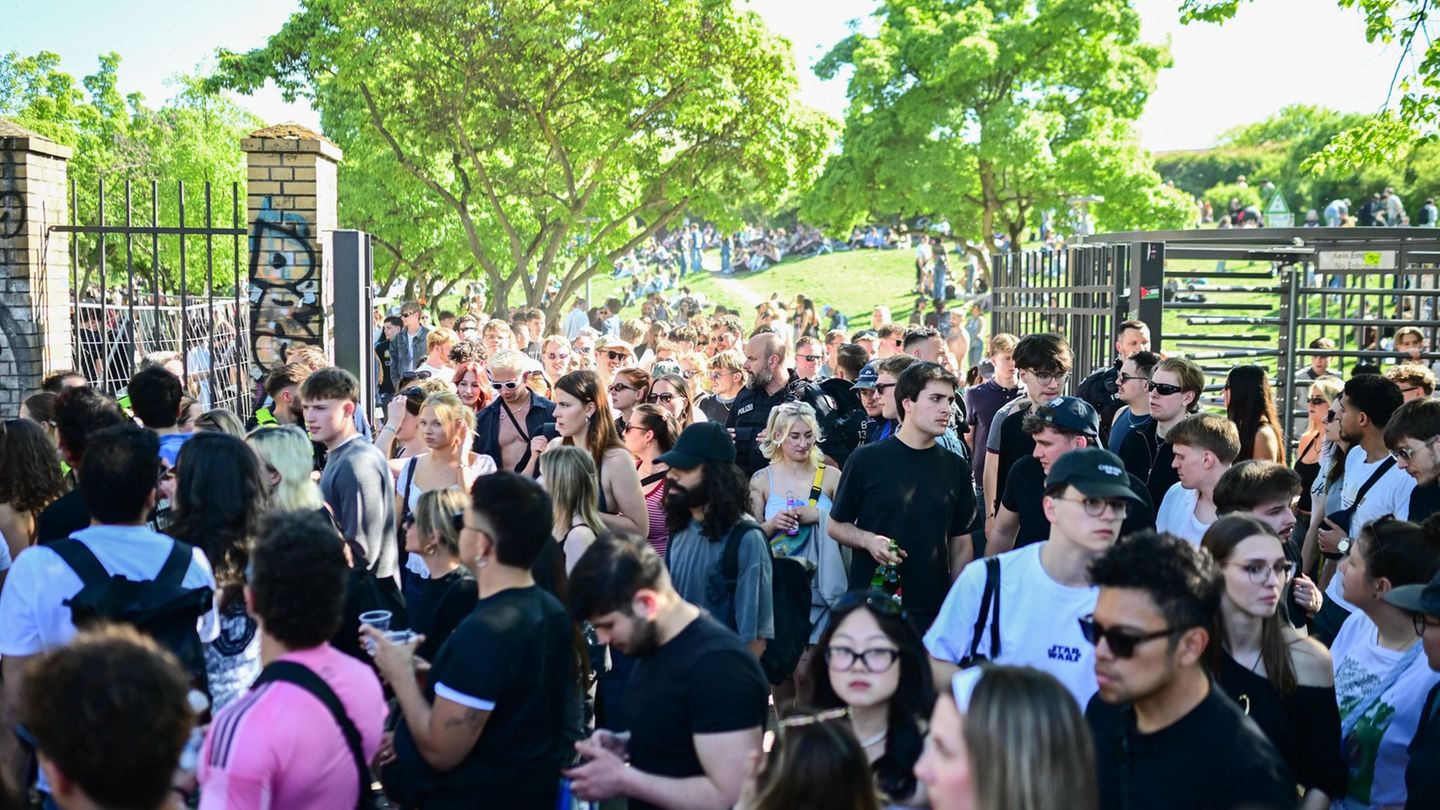 1. Mai: Görlitzer Park: Nur noch zwei Tore als Ausgang nutzbar