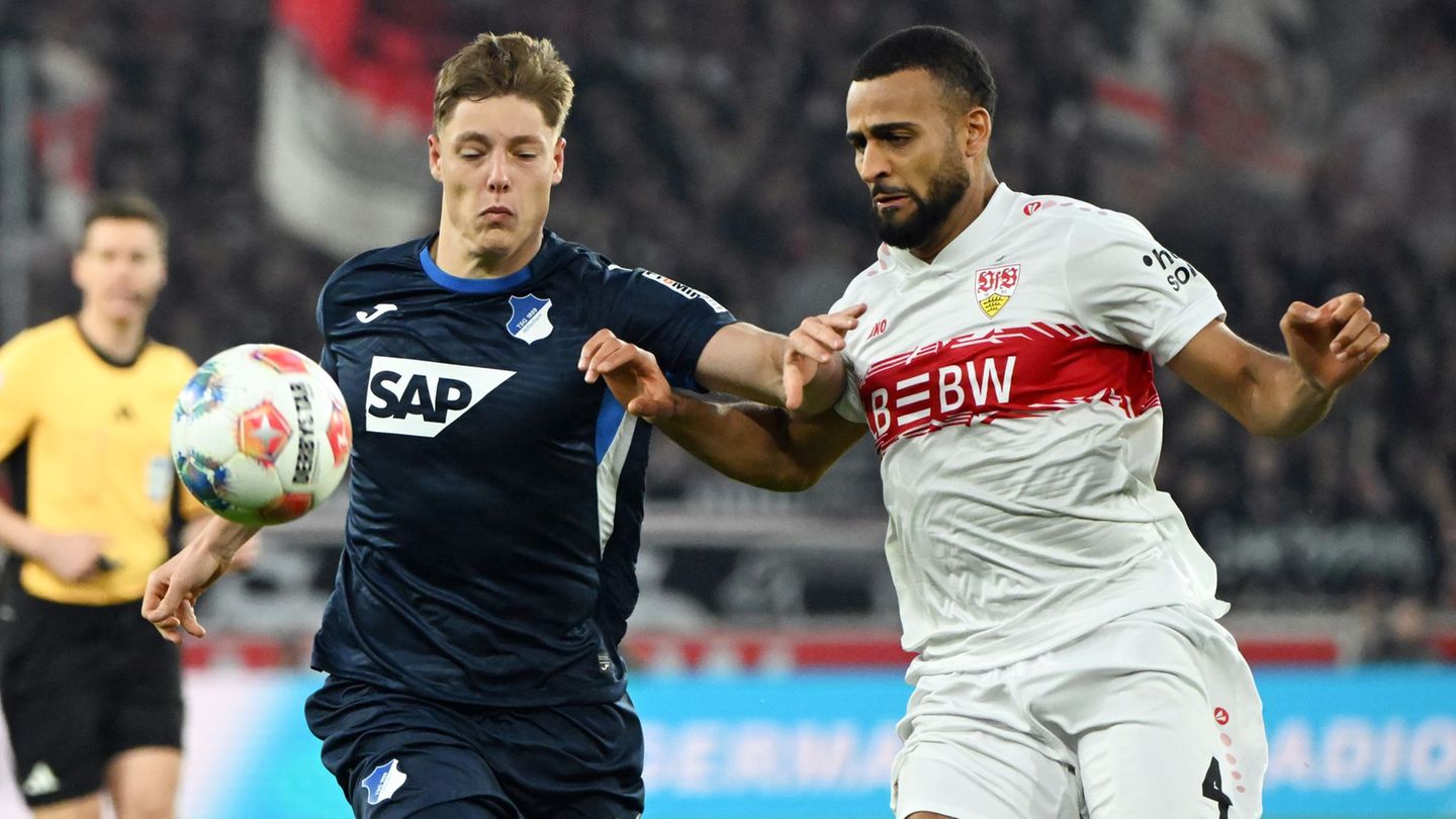 Kampf um die Champions League: Alexander Prass empfängt Stuttgart mit Josha Vagnoman. (Archivbild) Foto: Uli Deck/dpa