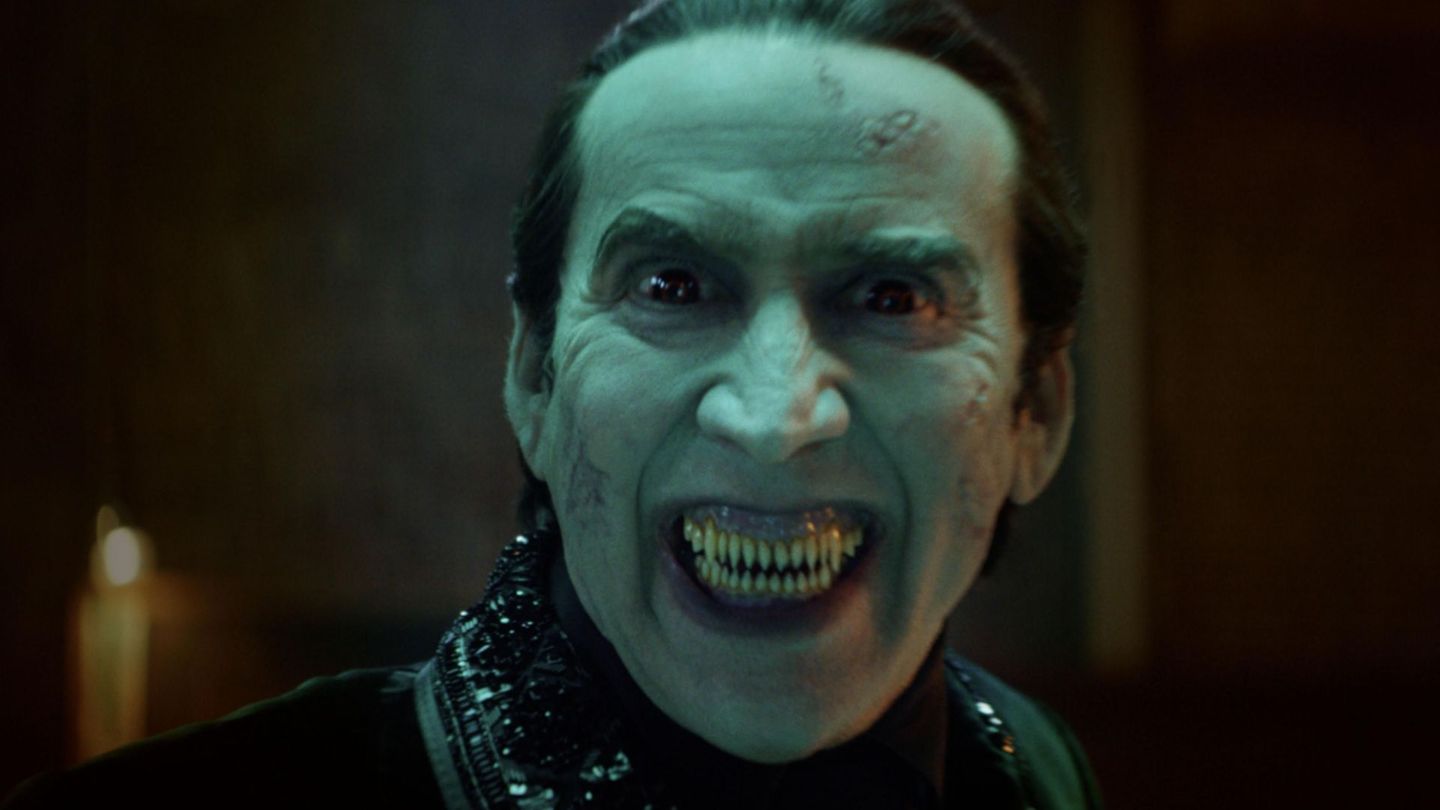 Man sah in Kino und TV schon die unterschiedlichsten Versionen von Graf Dracula, aber noch nie so eine wie die von Nicolas Cage, der den Vampir als eitlen Narzissten verkörpert.
