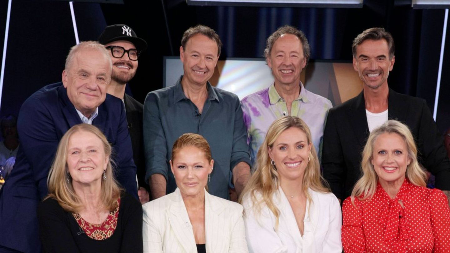 Illustre Runde: Barbara Schöneberger und Hubertus Meyer-Burckhardt begrüßten unter anderem Helene Fischer, Florian Silbereisen