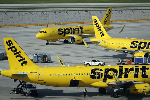 Spirit Airlines steckte schon seit vergangenem August in einem Insolvenzverfahren. (Archivbild) Foto: Joe Cavaretta/TNS via ZUMA