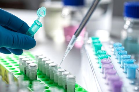 DNA Probe in einem Labor