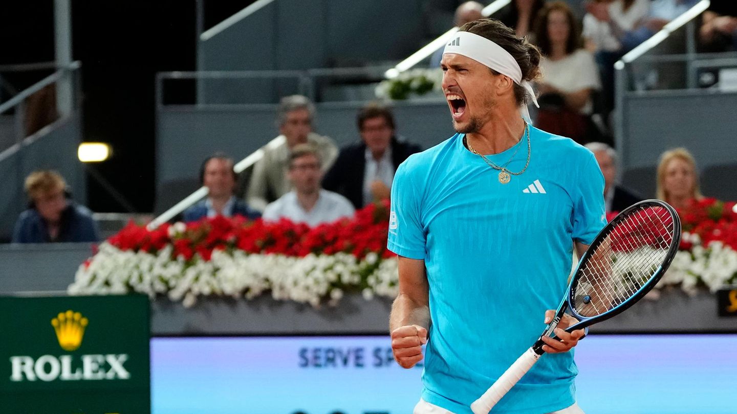 Tennis-Turnier in Madrid: Zverev bricht Halbfinal-Fluch und erwartet nun seinen Angstgegner
