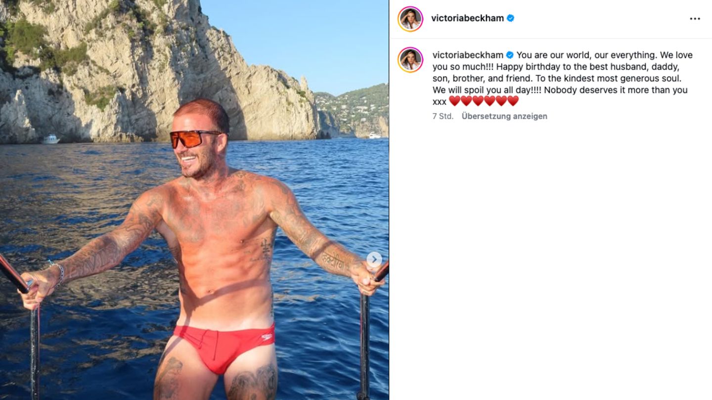 Leute von heute : David Beckham hat Geburtstag: Sehen so 51 Jahre aus?