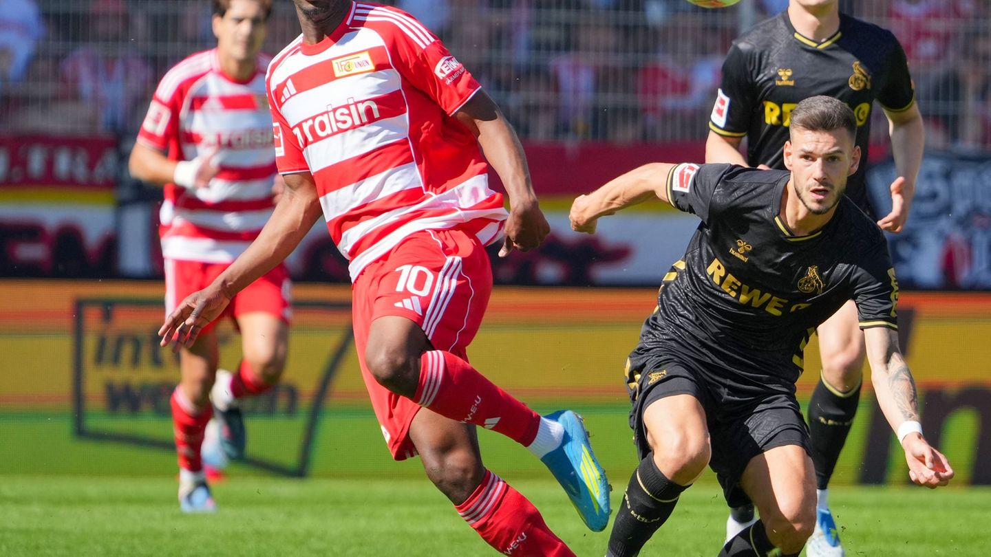 Fußball-Bundesliga: Unions erster Eta-Punkt: Rettung nach Remis gegen Köln nah