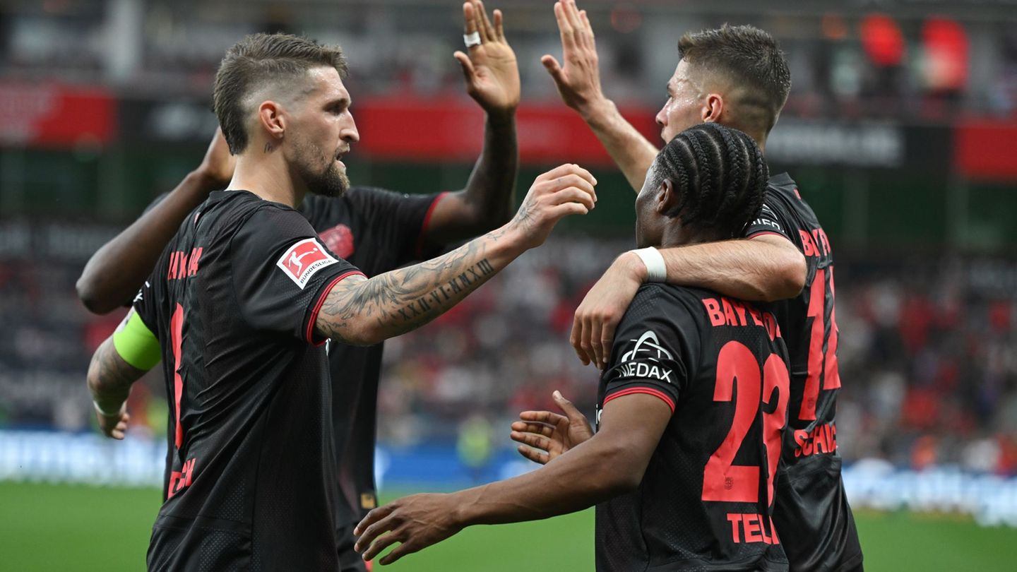 Bundesliga: Sieg gegen Leipzig: Bayer macht Königsklassenrennen spannend