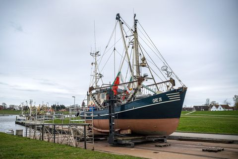 Für das Abwrackprogramm von Nordseekuttern sind in einer ersten Runde 48 Anträge eingegangen. (Symbolbild) Foto: Sina Schuldt/dp