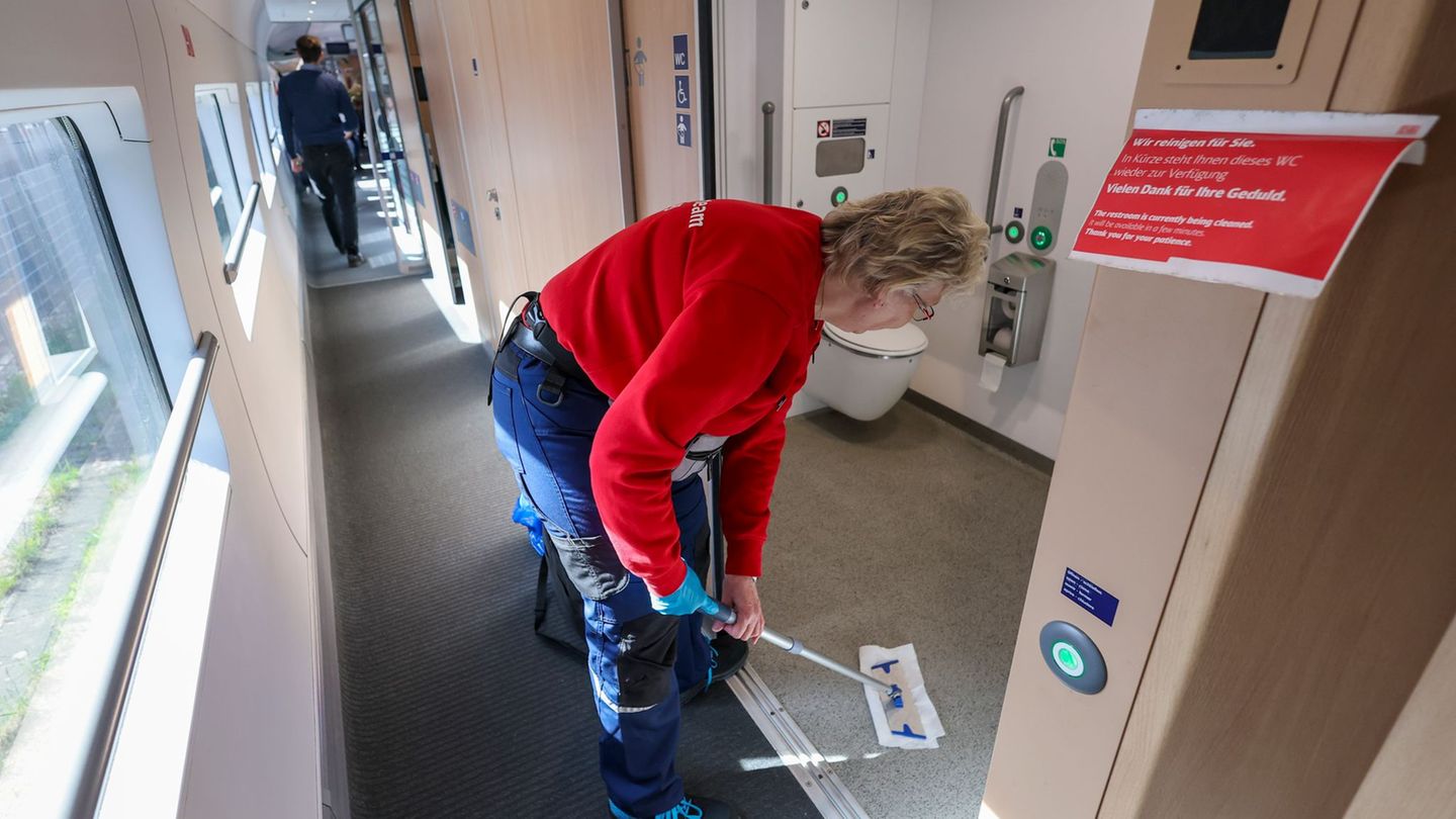Sauberkeit im Zug: Duftöl für mehr Komfort - Wie die Bahn Züge sauber hält