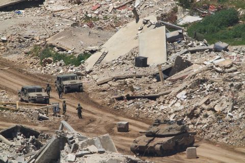 Israelische Soldaten im Südlibanon. (Archivbild) Foto: Ariel Schalit/AP/dpa