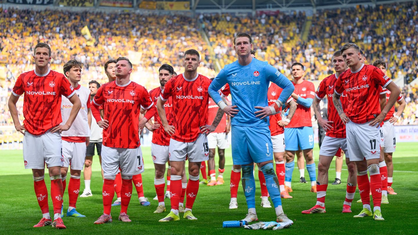 Der 1. FC Kaiserslautern erlitt in Dresden die dritte Niederlage in Folge. Foto: Robert Michael/dpa