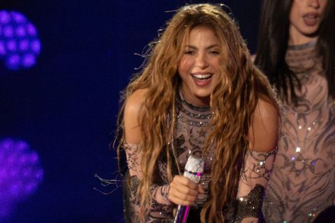 Shakira bei einem Auftritt im vergangenen Jahr.