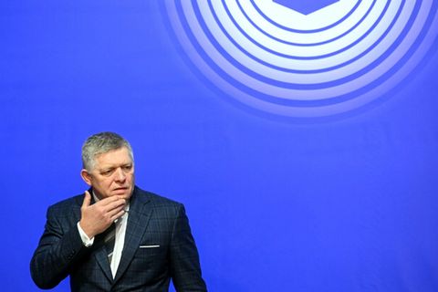 Der slowakische Regierungschef Robert Fico
