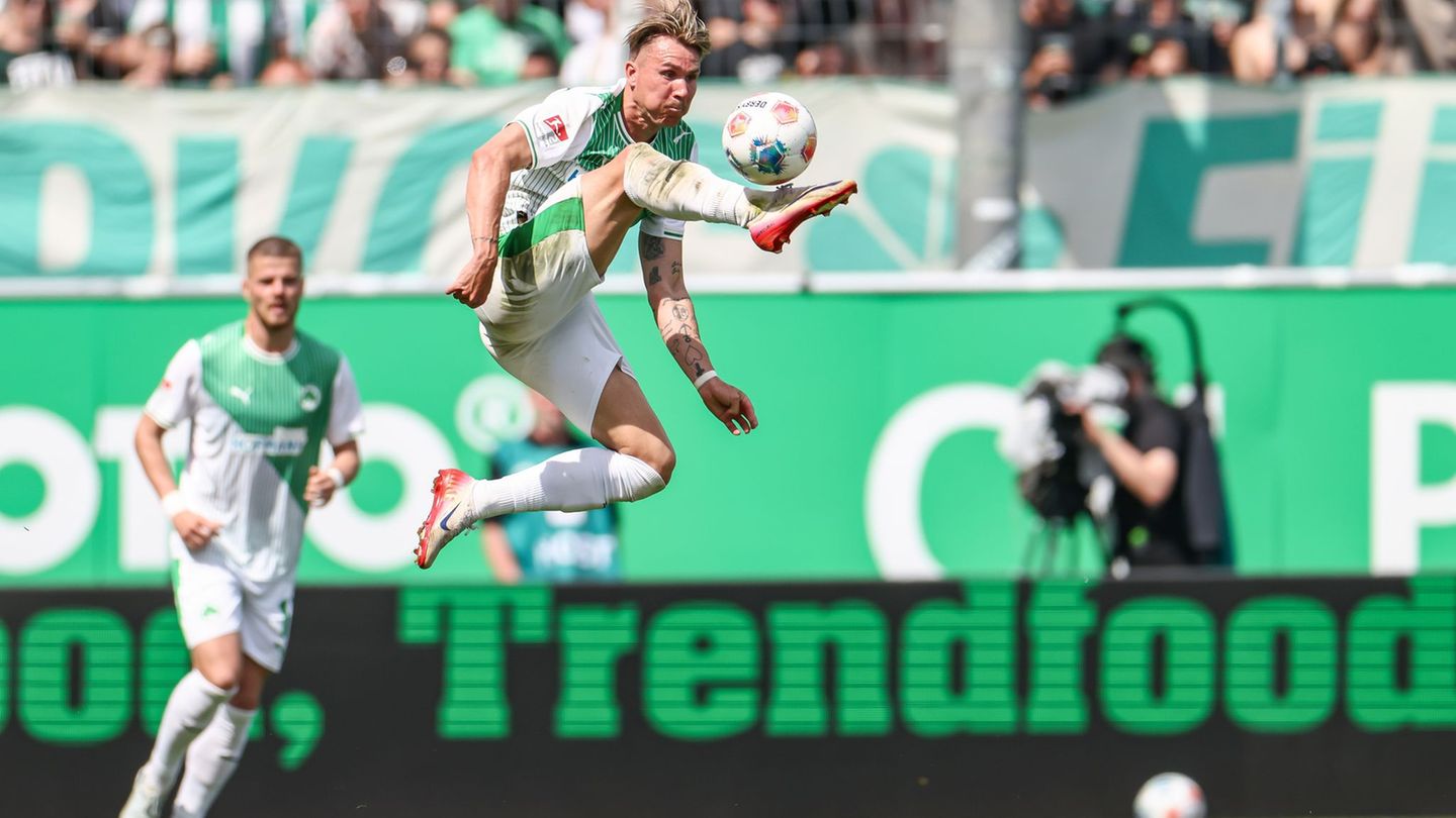 2. Fußball-Bundesliga: Wieder kein Sieger im Frankenderby: 1:1 in Fürth