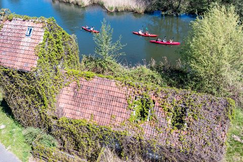 Das Wetter lud zum Paddeln m Spreewald ein. Foto: Frank Hammerschmidt/dpa